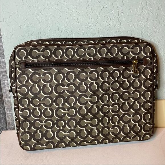 COACH SIGNATURE TECH CASE VINTAGE Y2K - Picture 2 of 8